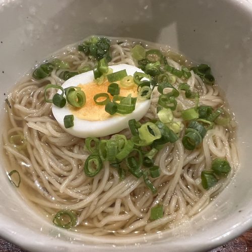 冷たいラーメン🍜